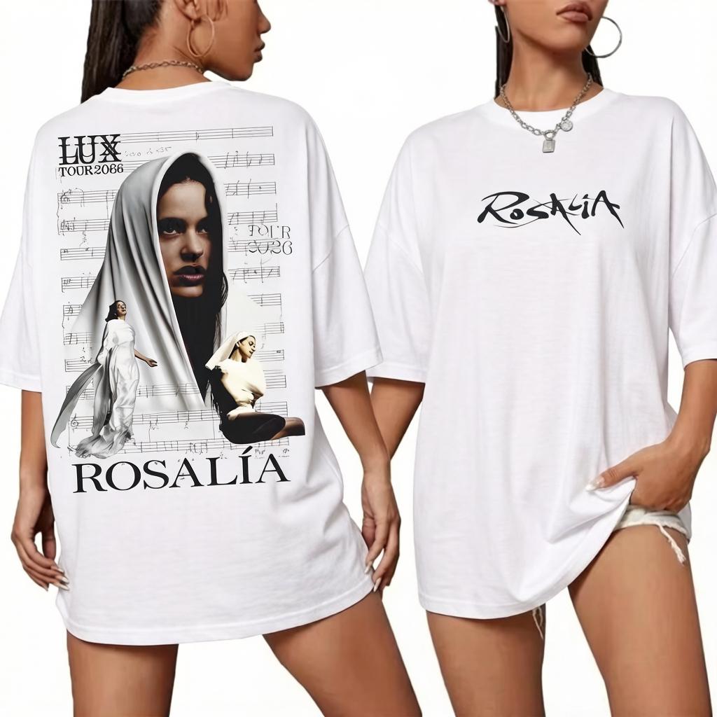 Rosalia Lux Tour 2026 T-shirt Vintage Graphic Print Cotton Tee Rosalia T-shirt Retro Fan Gift for Women and Unisex Fashion Tee Tops 4XL
Rosalia Lux Tour 2026 T-shirt Vintage Graphic Print Cotton Tee Rosalia T-shirt Retro Fan Gift for Women and Unisex Fashion Tee Tops 4XL