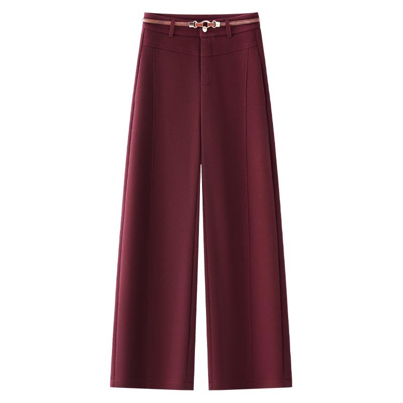Ancola Women s Red Wool Wide-Leg Pants, High-Waisted Casual Style for Spring, Autumn, and Winter 2024. M
Ancola Women s Red Wool Wide-Leg Pants, High-Waisted Casual Style for Spring, Autumn, and Winter 2024. M