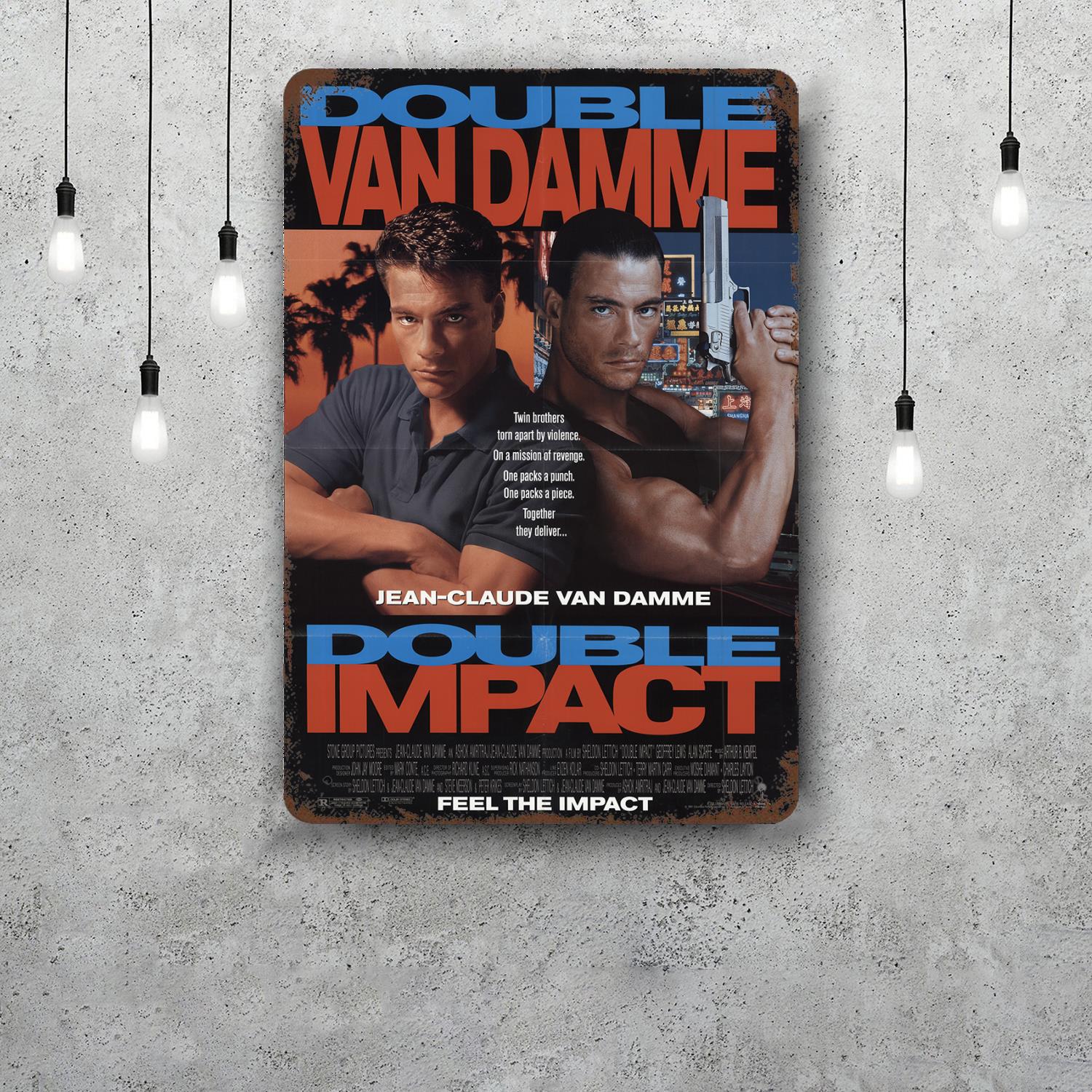 JeanClaude Van Damme Retro Vintage Tin Sign Poster Decorative Plaque Metal Plate Wall Decor 20x30cm(7.8x11.8inch)
JeanClaude Van Damme Retro Vintage Tin Sign Poster Decorative Plaque Metal Plate Wall Decor 20x30cm(7.8x11.8inch)