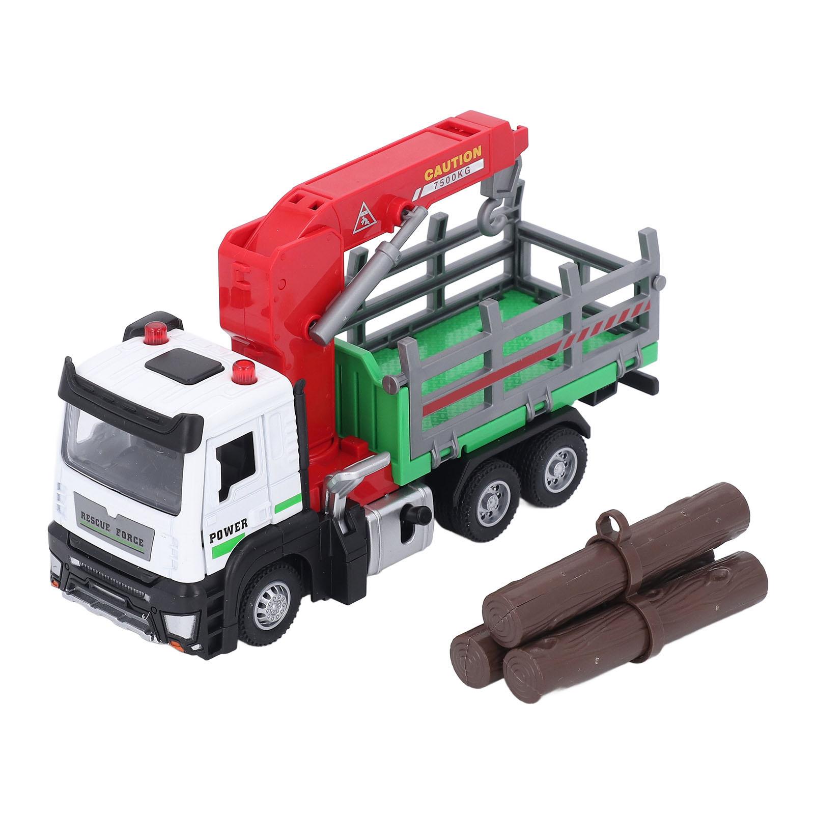 1:32 Timber Transport Crane Alloy Simulation Logging Truck with Light Sound for Children Toddlers жовтий
1:32 Timber Transport Crane Alloy Simulation Logging Truck with Light Sound for Children Toddlers жовтий