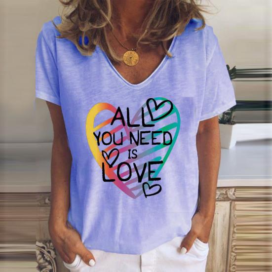 Женская блузка в форме сердца, дышащая хлопковая смесь, топы с короткими рукавами
Женская блузка в форме сердца, дышащая хлопковая смесь, топы с короткими рукавами