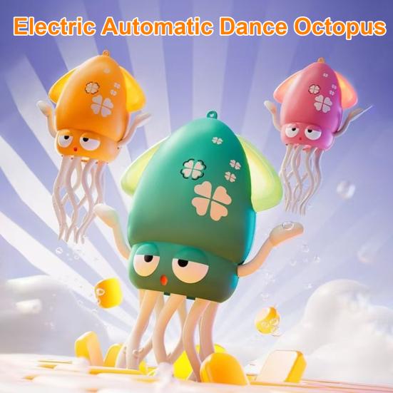Electric Dancing Octopus Toy with LED Lights Music Smart Obstacle Avoidance Auto-Wiggling Octopus Toy Toddlers Boys Girls Crawling Cartoon Octopus Toy зелений
Electric Dancing Octopus Toy with LED Lights Music Smart Obstacle Avoidance Auto-Wiggling Octopus Toy Toddlers Boys Girls Crawling Cartoon Octopus Toy зелений