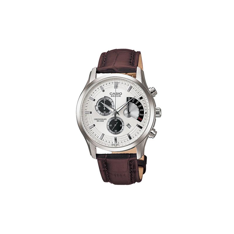 Casio STANDARD Series Fashionable Classic Stopwatch Day Display Waterproof Quartz Movement Genuine Leather Strap Japanese and Korean BEM-501L-7AV білий
Casio STANDARD Series Fashionable Classic Stopwatch Day Display Waterproof Quartz Movement Genuine Leather Strap Japanese and Korean BEM-501L-7AV білий