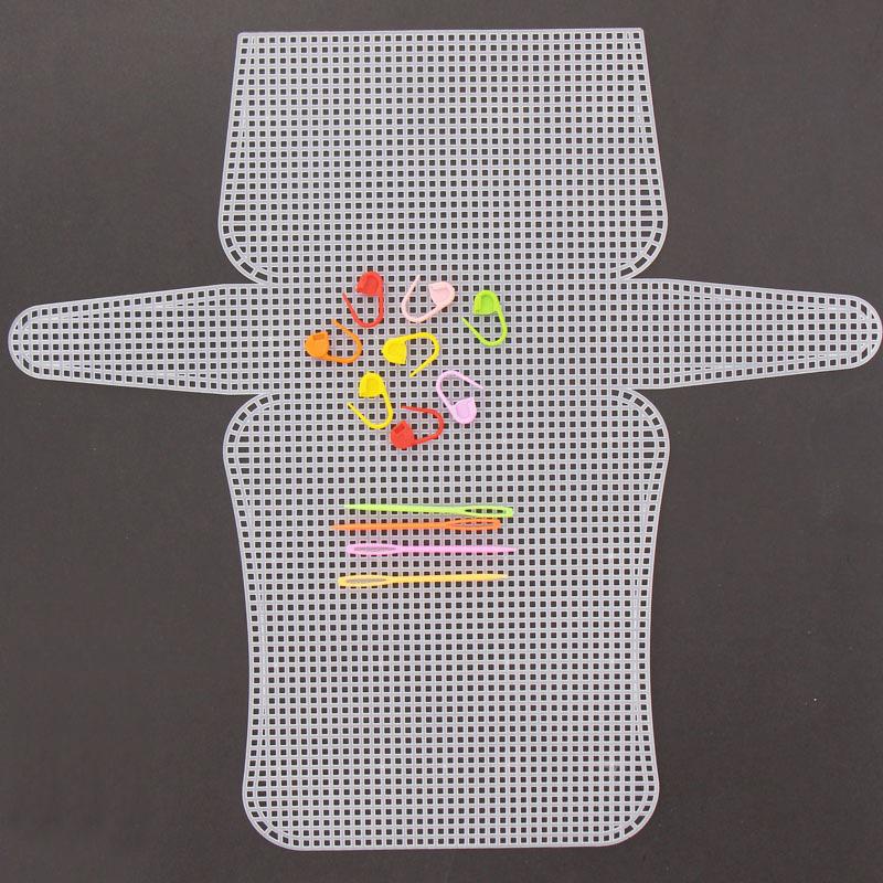 1Set Plastic Mesh Cloth DIY Bags Weaving Material Sheet Bag Grid Hook Metal Chain Buckle Knitting Crochet Handbag Accessories
1Set Plastic Mesh Cloth DIY Bags Weaving Material Sheet Bag Grid Hook Metal Chain Buckle Knitting Crochet Handbag Accessories