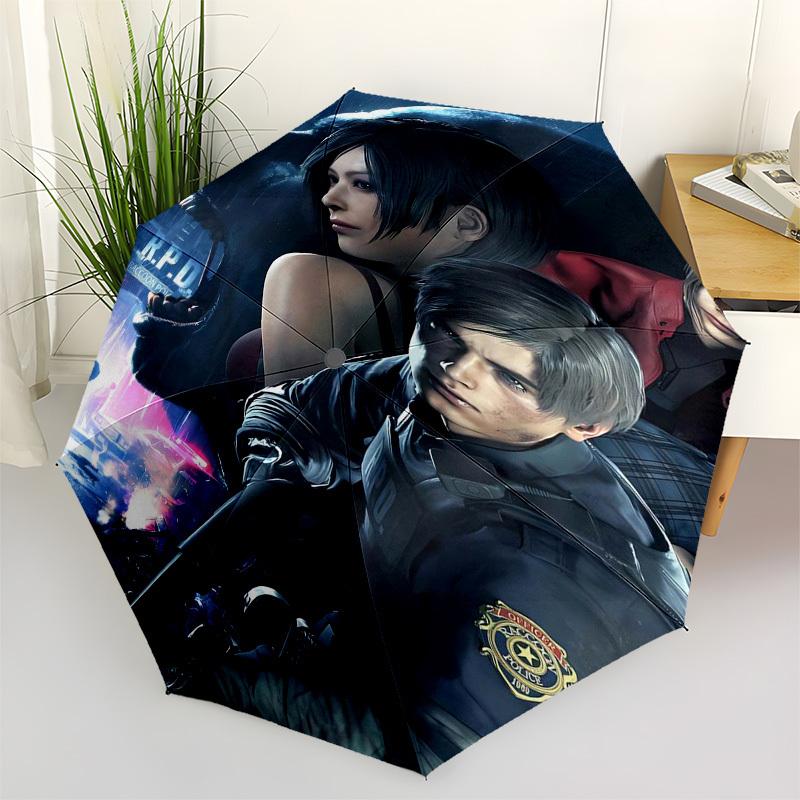 Resident Evil, Leon Kennedy Themed Automatic Opening and Closing Umbrella, Compact Travel Umbrella, Lightweight and Portable, Suitable for B
Resident Evil, Leon Kennedy Themed Automatic Opening and Closing Umbrella, Compact Travel Umbrella, Lightweight and Portable, Suitable for B