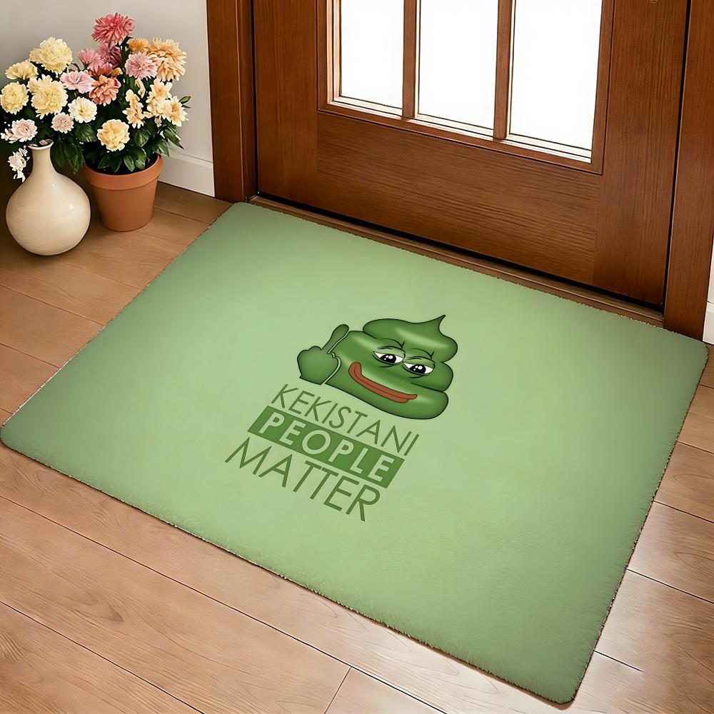 Килимок для підлоги P-Pepe The Frog Затишний Фланелевий М який Товстий Нековзкий Килимок Для Вітальні Спальні Кухні Декор Килими 160x200cm
Килимок для підлоги P-Pepe The Frog Затишний Фланелевий М який Товстий Нековзкий Килимок Для Вітальні Спальні Кухні Декор Килими 160x200cm