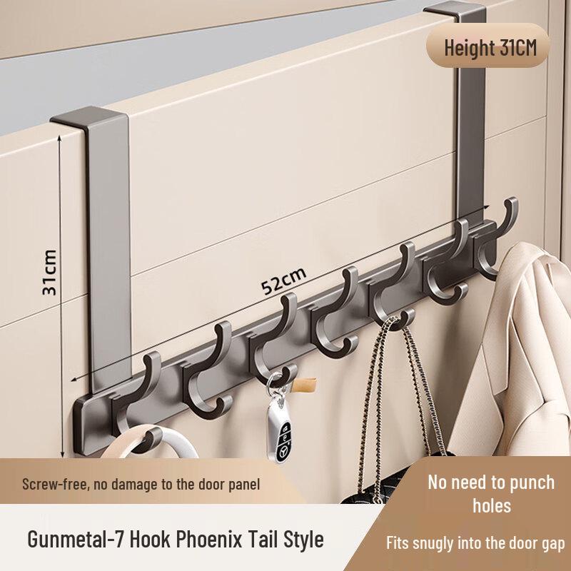 Rongyu 7-Hook Over-the-Door Hanger
Rongyu 7-Hook Over-the-Door Hanger