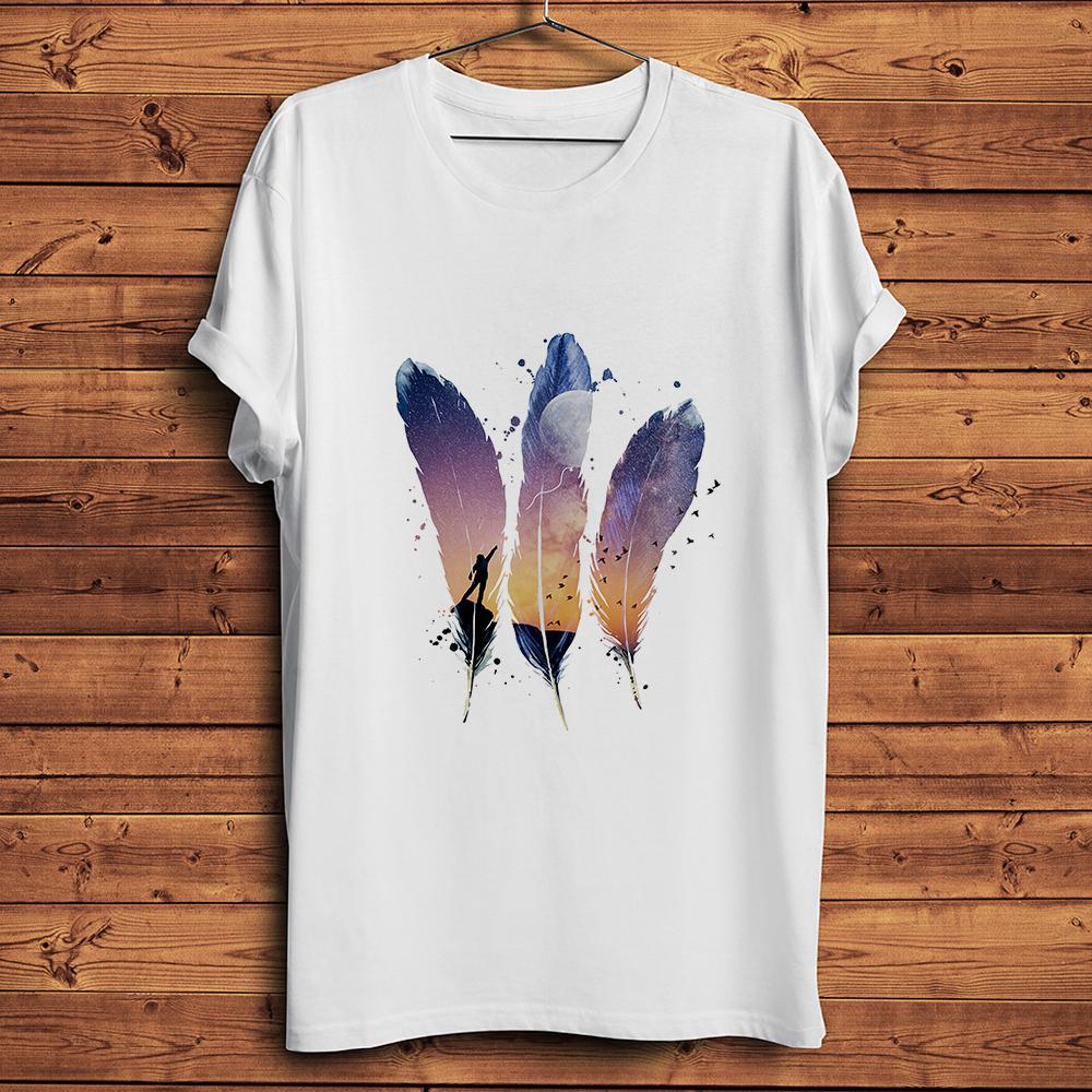 Feathers Moon Balloon Nature Style Funny T ShirtHomme White Short Sleeve Casual TshirtUnisex Tee Streetwear Breathable Print S
Feathers Moon Balloon Nature Style Funny T ShirtHomme White Short Sleeve Casual TshirtUnisex Tee Streetwear Breathable Print S