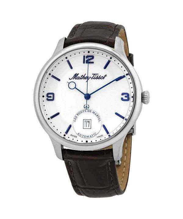 Мужские часы Mathey-Tissot Edmond Limited Edition с автоматическим 3D кожаным ремешком и белым циферблатом AC1886AI белый
Мужские часы Mathey-Tissot Edmond Limited Edition с автоматическим 3D кожаным ремешком и белым циферблатом AC1886AI белый