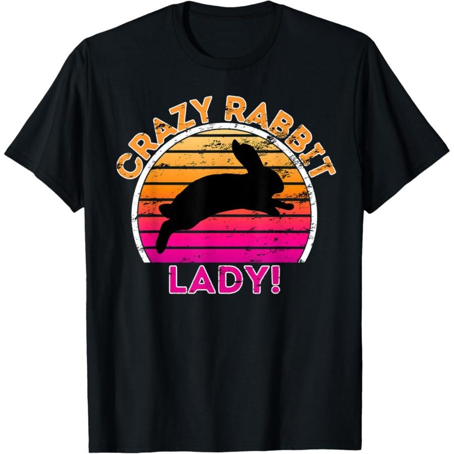 Crazy Rabbit Lady - Funny Retro Rabbit T-Shirt XXXXXL чорний
Crazy Rabbit Lady - Funny Retro Rabbit T-Shirt XXXXXL чорний