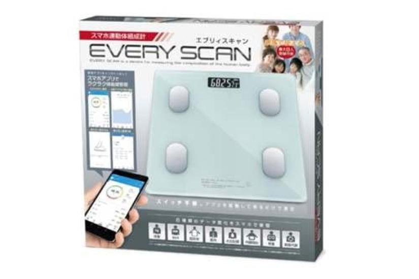 HAC body composition meter Everyscan W26 x x H26cm HAC3430 smartphone-linked approx. D2.5 світло-синій колір
HAC body composition meter Everyscan W26 x x H26cm HAC3430 smartphone-linked approx. D2.5 світло-синій колір