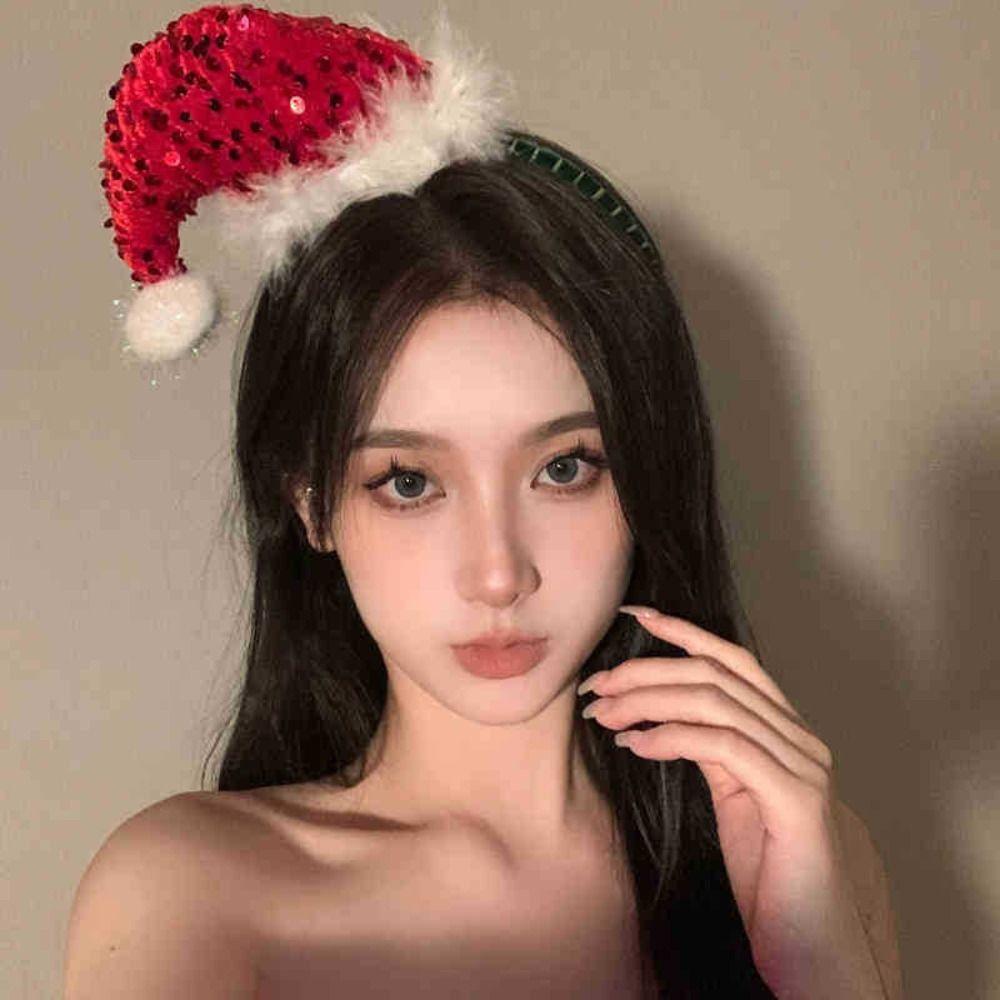 Festival Merry Christmas Headbands Sequin Christmas Hat Hair Hoop Headwear Party Favors Style 1
Festival Merry Christmas Headbands Sequin Christmas Hat Hair Hoop Headwear Party Favors Style 1