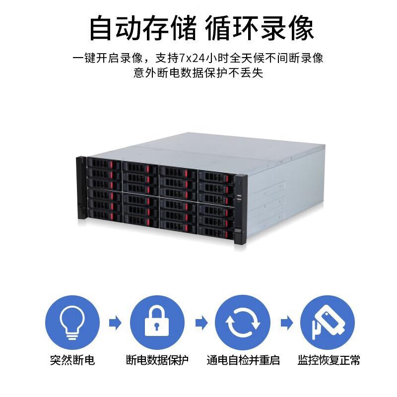 Dahua 128-Channel 24-Bay NVR Surveillance Recorder
Dahua 128-Channel 24-Bay NVR Surveillance Recorder