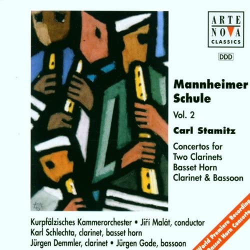 CD JIRI MALAT - Mannheimer Schule Vol.2 74321304772 Arte Nova Class 1995 Europe Classical Used
CD JIRI MALAT - Mannheimer Schule Vol.2 74321304772 Arte Nova Class 1995 Europe Classical Used
