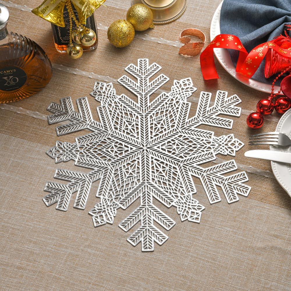 4pcs Heat Resistant Christmas Snowflake Placemat Washable Insulation Pad Table Mat Hotel золотой
4pcs Heat Resistant Christmas Snowflake Placemat Washable Insulation Pad Table Mat Hotel золотой