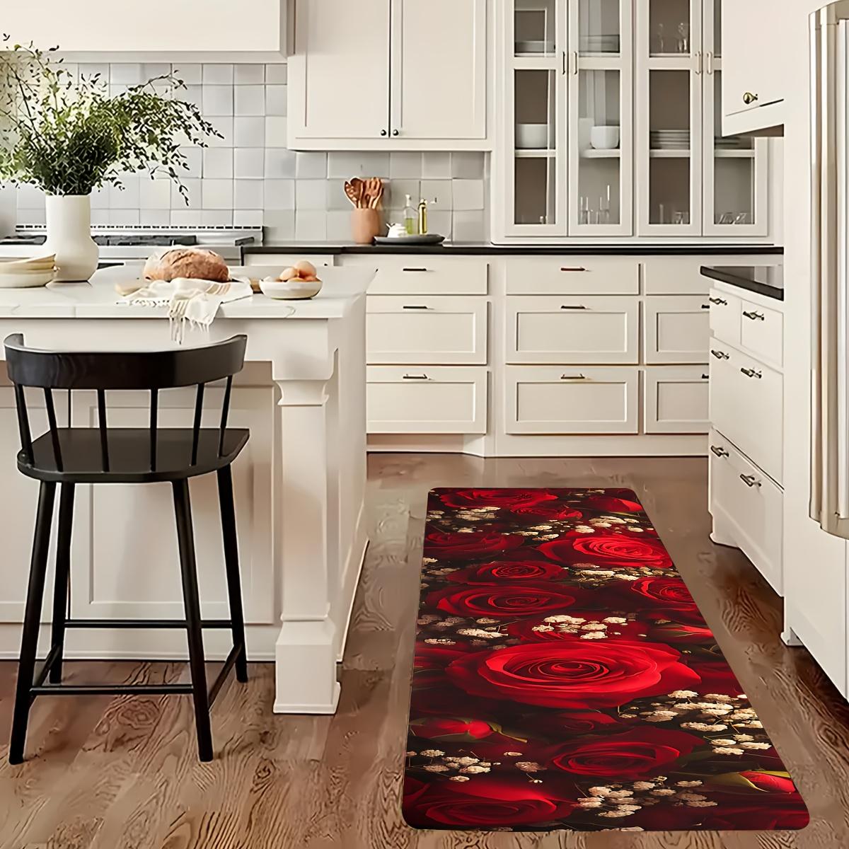 VIKAMA Valentine s Day Carpet Vibrant Rose Runner Rug Doormat Welcome Mat Romantic Rug For Bedroom Carpet For Live Room Home Dec 40X120CM (1.3X3.9FT
VIKAMA Valentine s Day Carpet Vibrant Rose Runner Rug Doormat Welcome Mat Romantic Rug For Bedroom Carpet For Live Room Home Dec 40X120CM (1.3X3.9FT