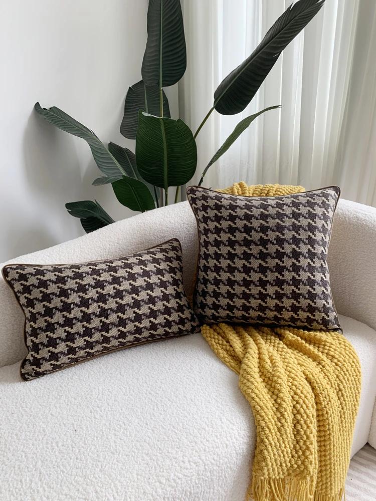 Наволочка для подушки Modern Home Decorative, черно-коричневая, с рисунком «гусиная лапка», тканая, бархатная, для дивана, 18x18 дюймов, для поясницы, 12x20 дюймов, 1 шт. в упаковке 18x18inch коричневый
Наволочка для подушки Modern Home Decorative, черно-коричневая, с рисунком «гусиная лапка», тканая, бархатная, для дивана, 18x18 дюймов, для поясницы, 12x20 дюймов, 1 шт. в упаковке 18x18inch коричневый