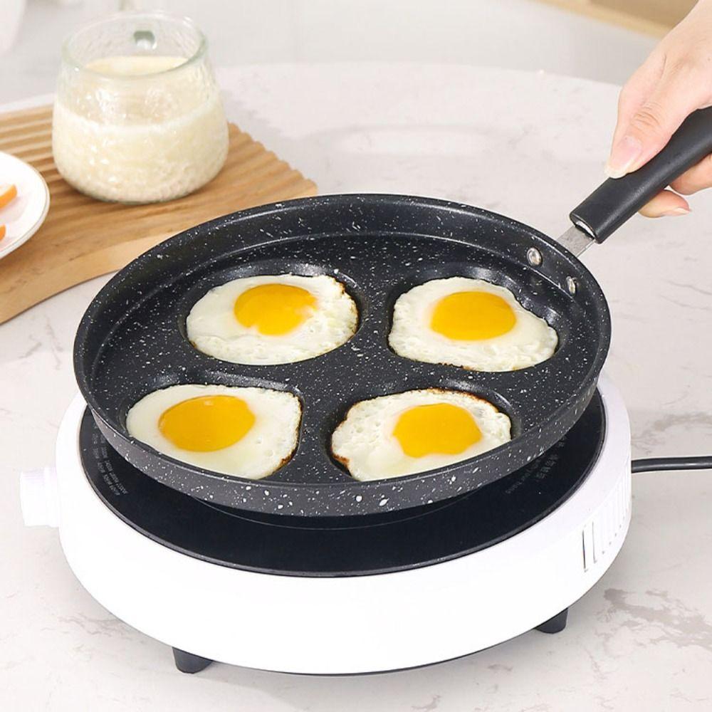 Rapid Heating Fried Egg Pan 4 Grids Pancake Pan Hamburg Maker Omelette Skillet Bread Round
Rapid Heating Fried Egg Pan 4 Grids Pancake Pan Hamburg Maker Omelette Skillet Bread Round