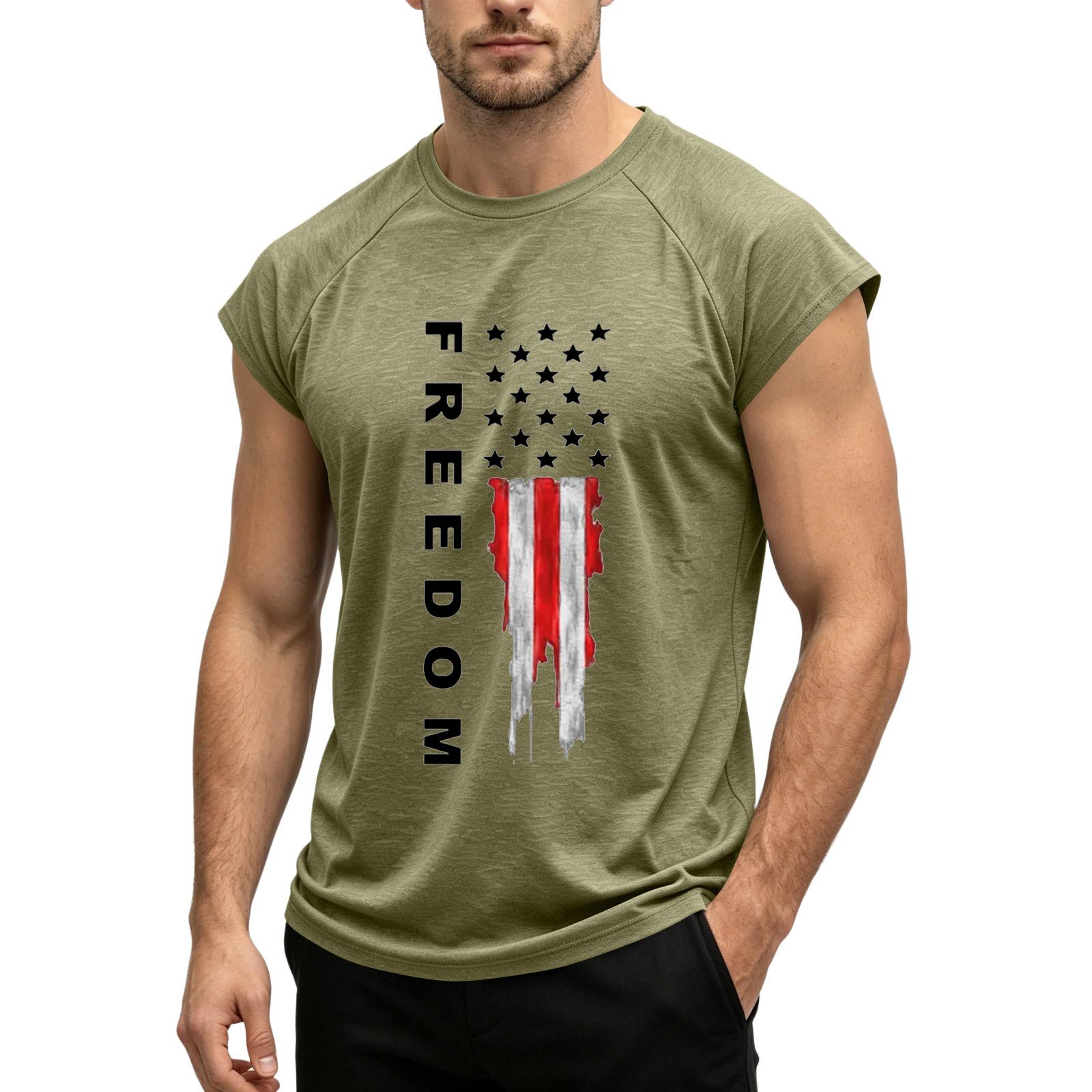 Men s Sleeveless Muscle Tank Top Casual Workout Shirt American Flag Graphic Print Summer Fitness Sportswear XXL
Men s Sleeveless Muscle Tank Top Casual Workout Shirt American Flag Graphic Print Summer Fitness Sportswear XXL