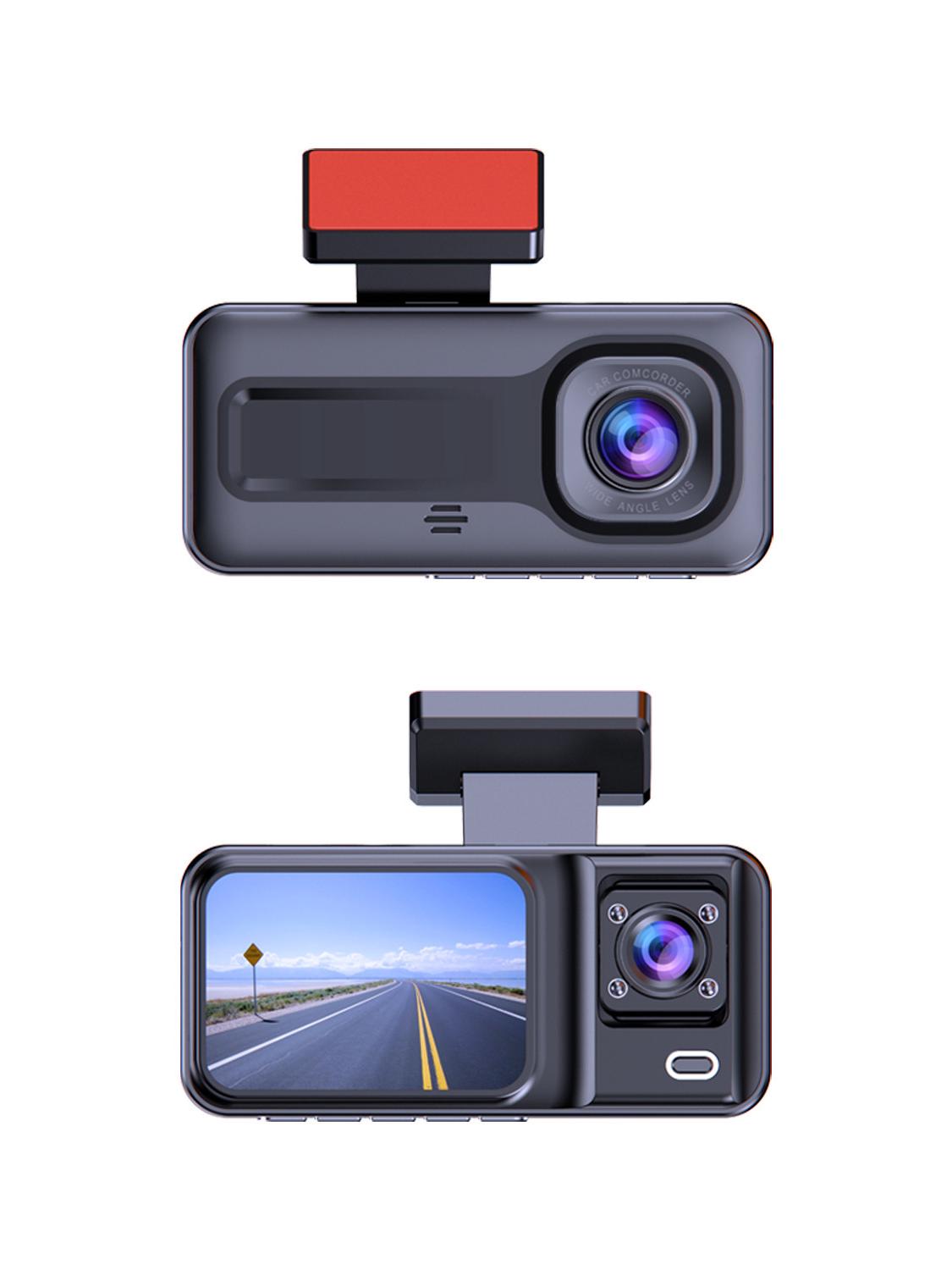 Тройная линза HD 1080P видеорегистратор с инфракрасным ночным видением и видом заднего хода
Тройная линза HD 1080P видеорегистратор с инфракрасным ночным видением и видом заднего хода