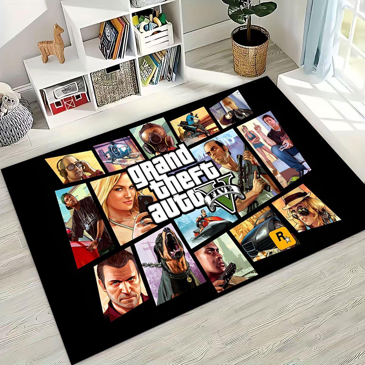 3D G-GTA Гра Геймер Мультяшний Мото Килим для Спальні Вітальні Дивана Домашній Доріжка Декор, Великий Дитячий Ігровий Нековзкий Килимок для Підлоги Подарунок 70x100cm( 27x39in )
3D G-GTA Гра Геймер Мультяшний Мото Килим для Спальні Вітальні Дивана Домашній Доріжка Декор, Великий Дитячий Ігровий Нековзкий Килимок для Підлоги Подарунок 70x100cm( 27x39in )