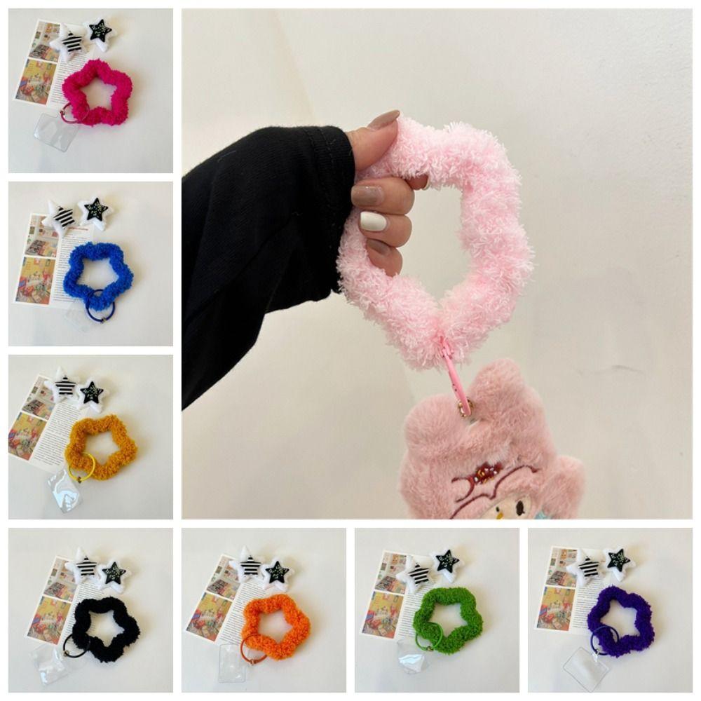 Multicolor Plush Strap Winter Anti-Lost Bracelet Silicone 3D Fur Star Hanging Ring Girl Gift
Multicolor Plush Strap Winter Anti-Lost Bracelet Silicone 3D Fur Star Hanging Ring Girl Gift