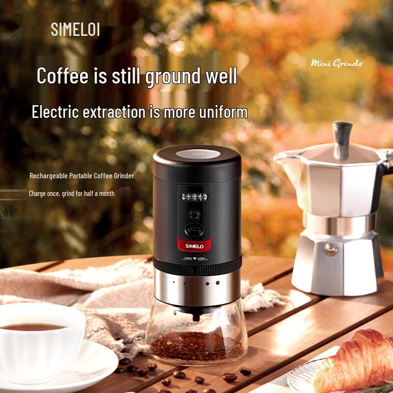 SIMELO Portable Electric Coffee Grinder
SIMELO Portable Electric Coffee Grinder