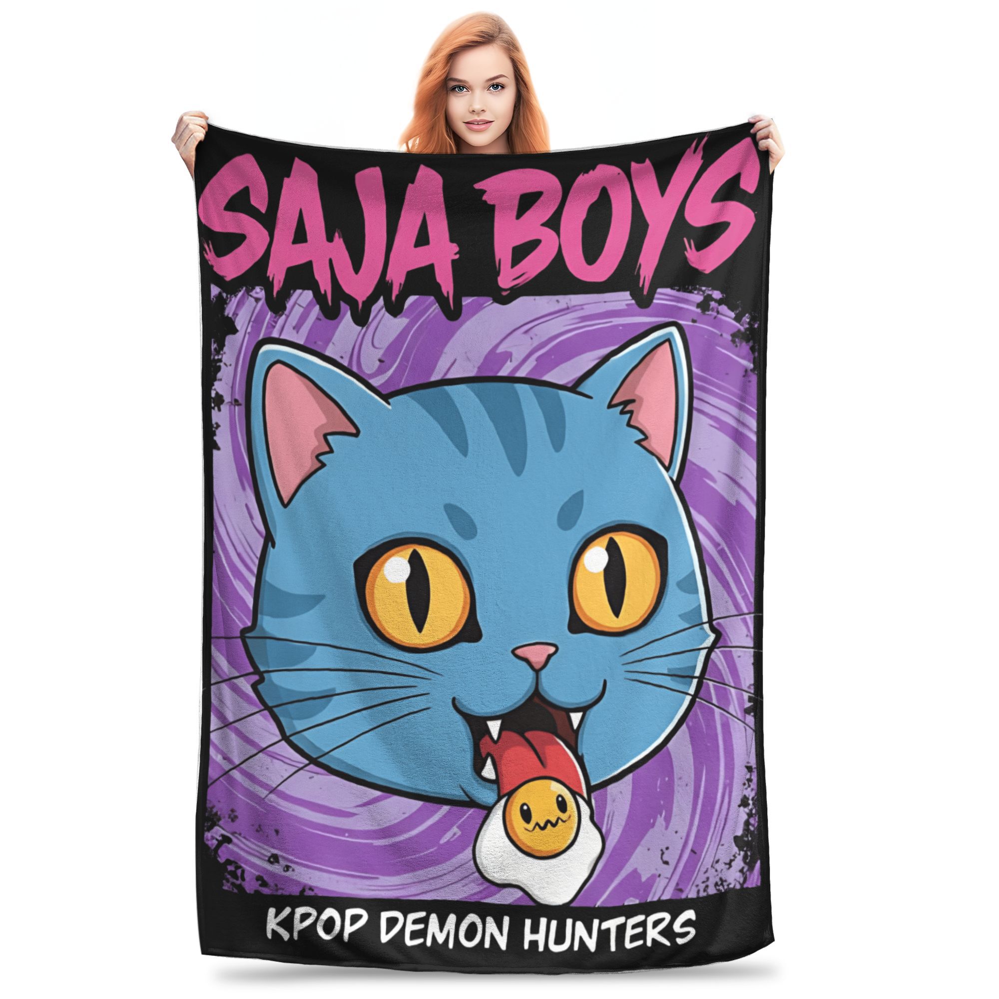 Soja Kpop Demon Hunters Blanket Warm Soft Street Trend Plush Throw Blanket For Girls Boys Couch Bed Flannel Bedspread Bed Cover 30x40in
Soja Kpop Demon Hunters Blanket Warm Soft Street Trend Plush Throw Blanket For Girls Boys Couch Bed Flannel Bedspread Bed Cover 30x40in