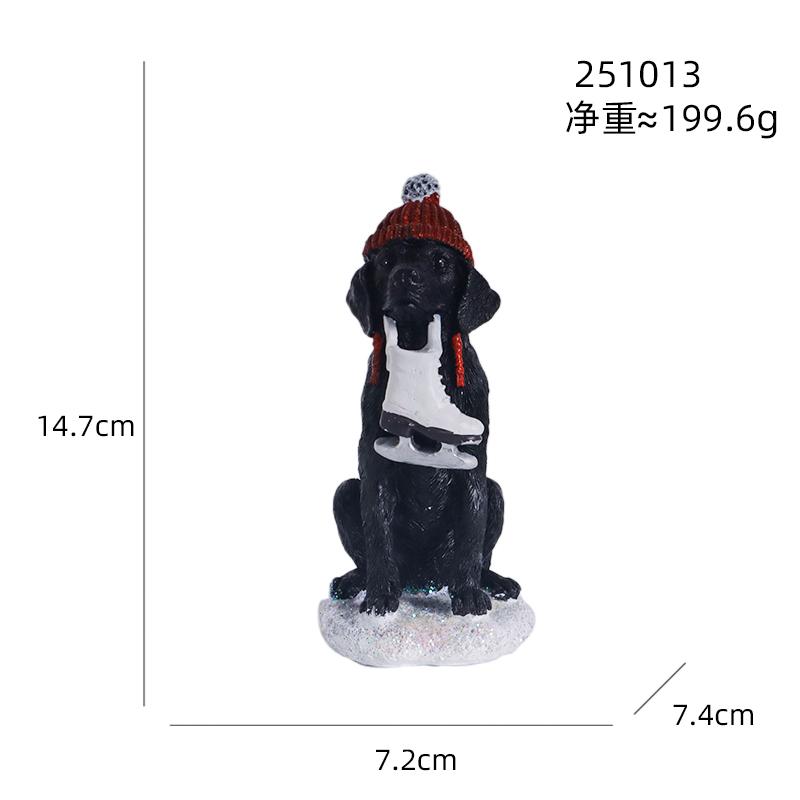 Christmas Dog Sitting Statue Festive Holiday Décor Ornament for Home, Bedroom & Living Room Display
Christmas Dog Sitting Statue Festive Holiday Décor Ornament for Home, Bedroom & Living Room Display