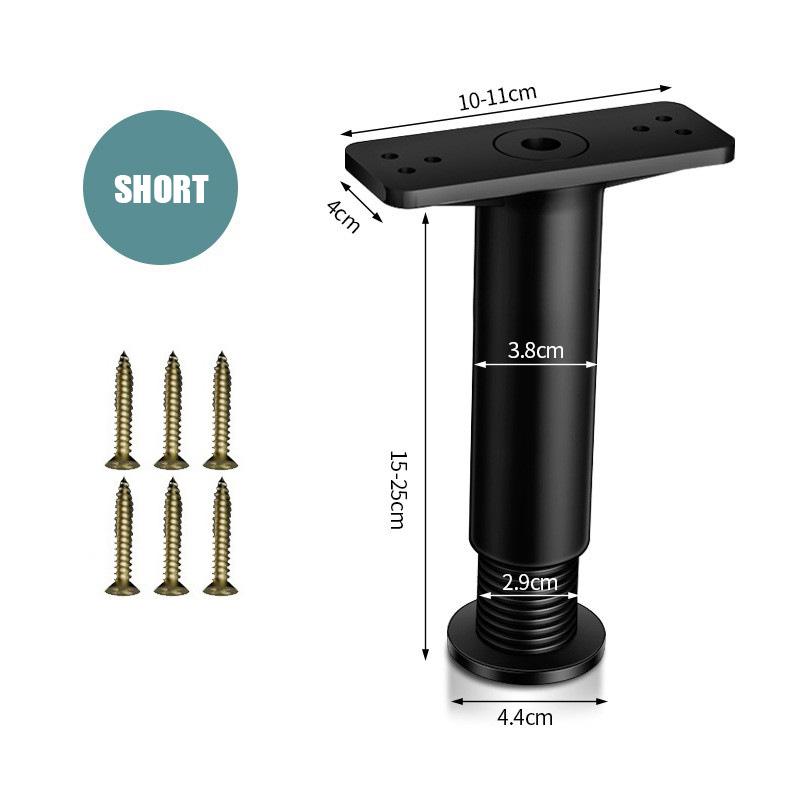 2PCS Telescopic Adjustable Heavy-Duty Support Leg for Bed Frames & Furniture - Robust Plastic Steel, Easy Install
2PCS Telescopic Adjustable Heavy-Duty Support Leg for Bed Frames & Furniture - Robust Plastic Steel, Easy Install