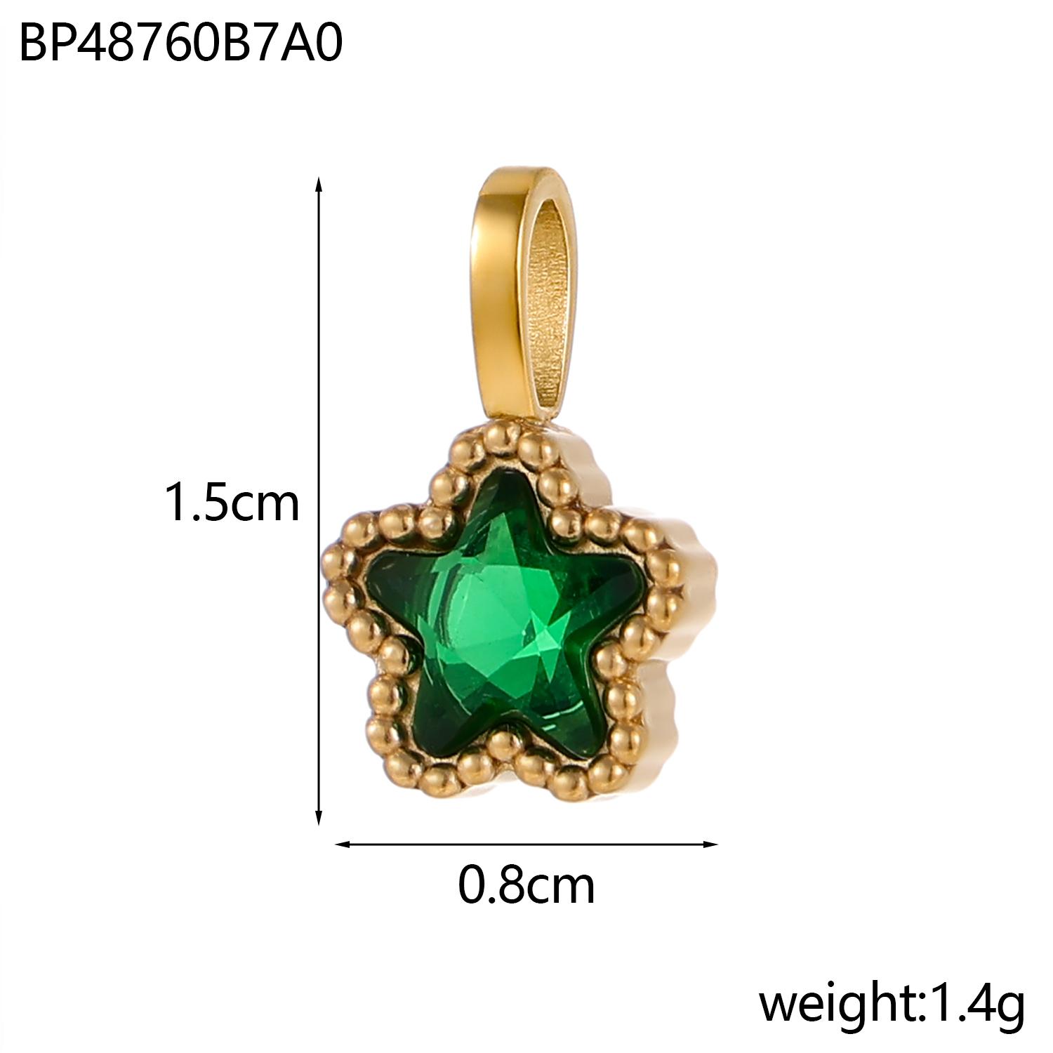 CARLIDANA High Quality Stainless Steel Colorful Mini Crystal Pendant Star Flower Charm Pendant for Bracelet Necklace DIY Jewelry
CARLIDANA High Quality Stainless Steel Colorful Mini Crystal Pendant Star Flower Charm Pendant for Bracelet Necklace DIY Jewelry