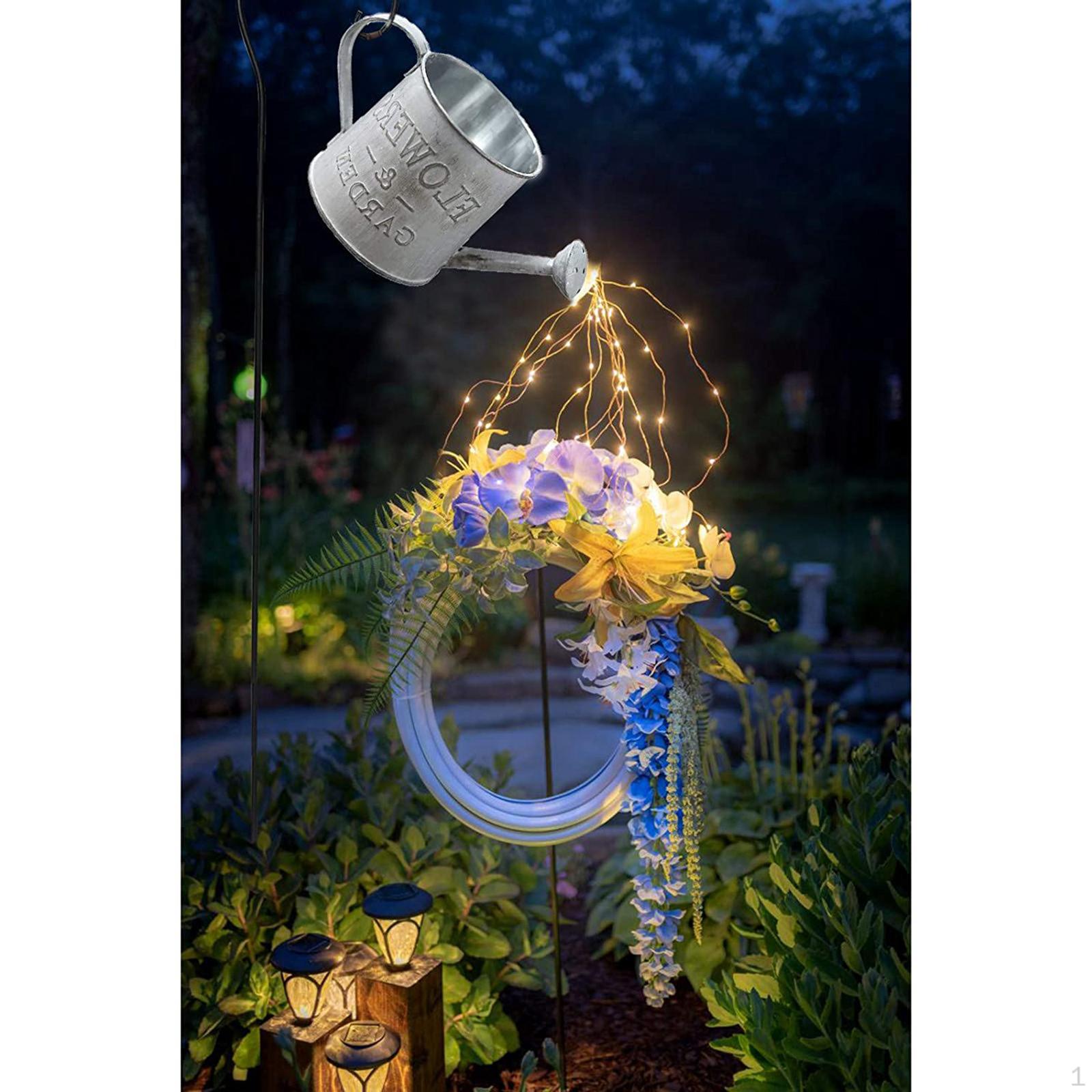 Light Decor, Battery Operated, Watering Can Sprinkles With Fairy Ornaments B
Light Decor, Battery Operated, Watering Can Sprinkles With Fairy Ornaments B