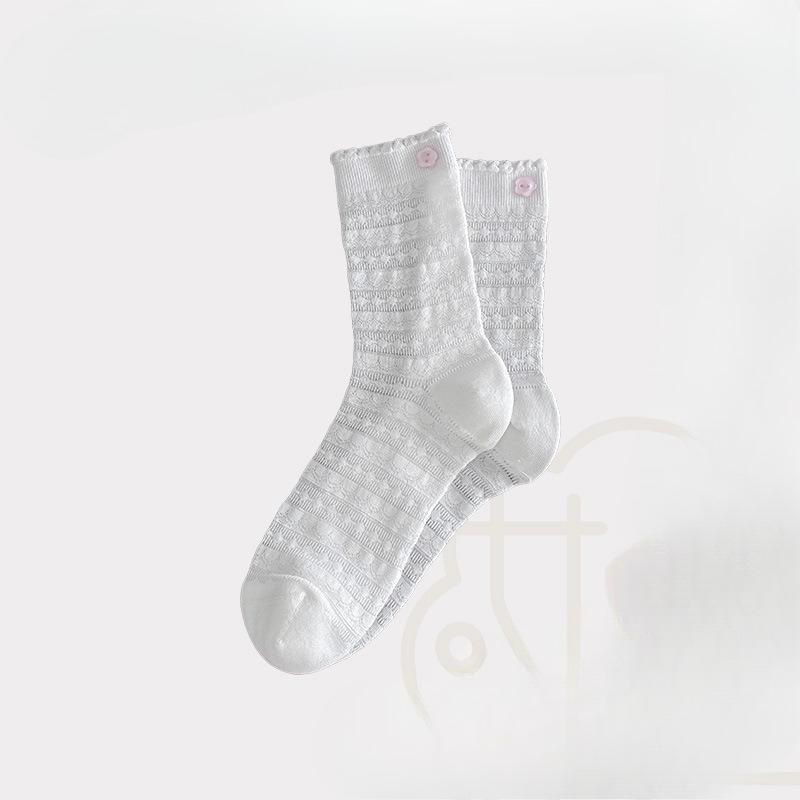 White Socks: Long Tube Socks, Thin Summer Mesh Cotton Socks, Pile Socks 1 pair белый
White Socks: Long Tube Socks, Thin Summer Mesh Cotton Socks, Pile Socks 1 pair белый