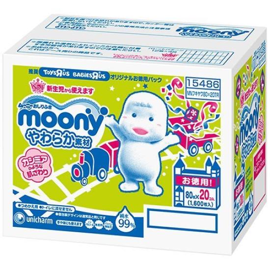 Moony Wet Soft 80 салфеток x 20 упаковок Салфетки, Материал, Заправка, (1600 салфеток)
Moony Wet Soft 80 салфеток x 20 упаковок Салфетки, Материал, Заправка, (1600 салфеток)