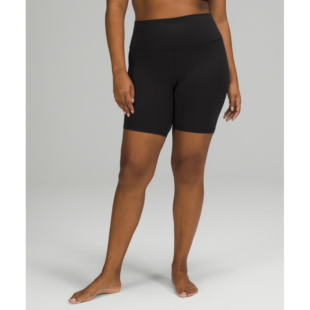 Lululemon Align High Rise Short 8 Logo Black 2 
Lululemon Align High Rise Short 8 Logo Black 2