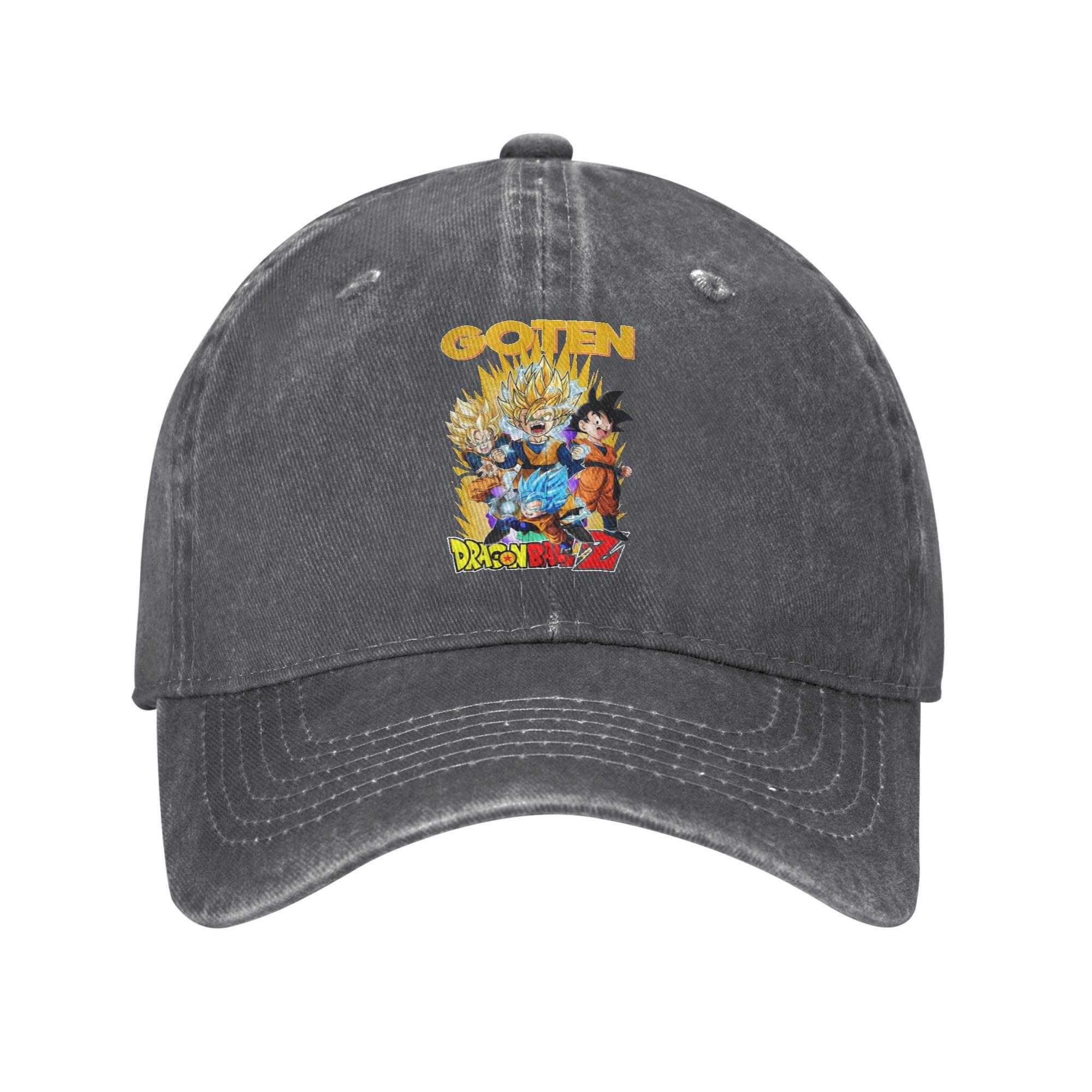 Vintage Dragon Ball Goten Saiyan Growth Baseball Caps Men Women Distressed Washed Snapback Cap Outdoor Adjustable Hats Cap One Size темно серый
Vintage Dragon Ball Goten Saiyan Growth Baseball Caps Men Women Distressed Washed Snapback Cap Outdoor Adjustable Hats Cap One Size темно серый