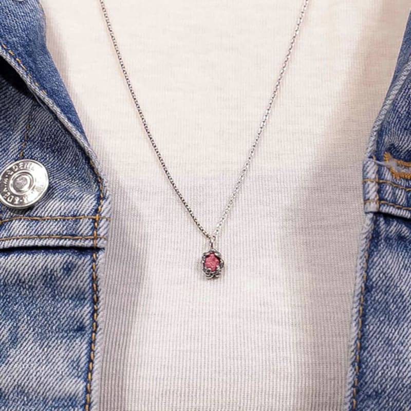 HARANG HR 208N_Thulite Necklace 45cm
HARANG HR 208N_Thulite Necklace 45cm