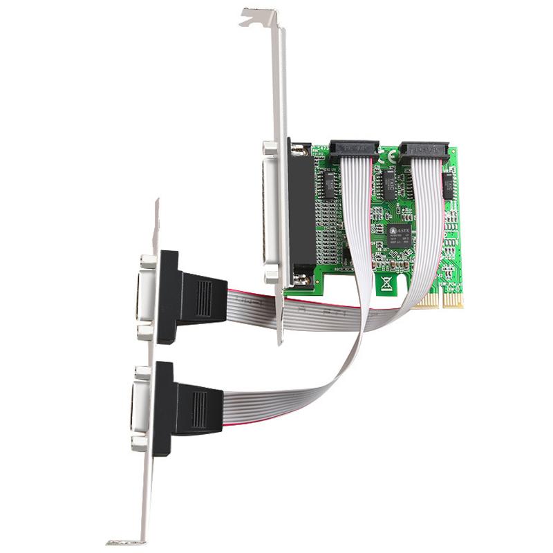 TXB099 RS232 PCIE Adapter Card Dual COM Serial Port+Printer Parallel Port Expansion Card As Shown A
TXB099 RS232 PCIE Adapter Card Dual COM Serial Port+Printer Parallel Port Expansion Card As Shown A