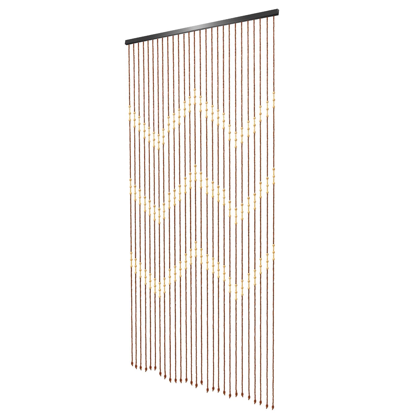 Wooden Bead Curtain 35.4*68.9IN Size 27 Lines Retro Design No-Punch Installation for Living Room Bedroom Door Window Decoration
Wooden Bead Curtain 35.4*68.9IN Size 27 Lines Retro Design No-Punch Installation for Living Room Bedroom Door Window Decoration