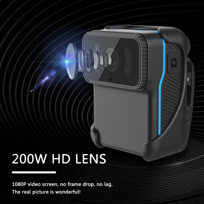 CS02 Portable 1080P Waterproof Full HD WiFi Camera DV Action Camera Law Enforcement Night Vision Video Recorder Black/Blue
CS02 Portable 1080P Waterproof Full HD WiFi Camera DV Action Camera Law Enforcement Night Vision Video Recorder Black/Blue