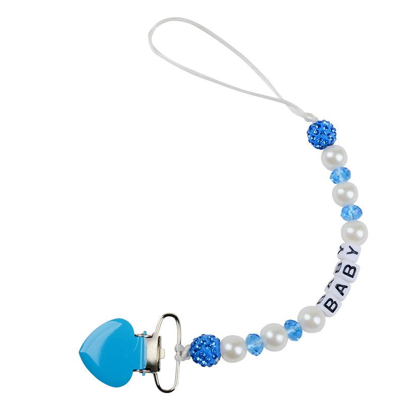 Fashion Exquisite Love Heart Pearl Baby Pacifier Clip Anti-Drop Chain Baby Products Drop-resistant Baby Accessories Newborn Gift
Fashion Exquisite Love Heart Pearl Baby Pacifier Clip Anti-Drop Chain Baby Products Drop-resistant Baby Accessories Newborn Gift