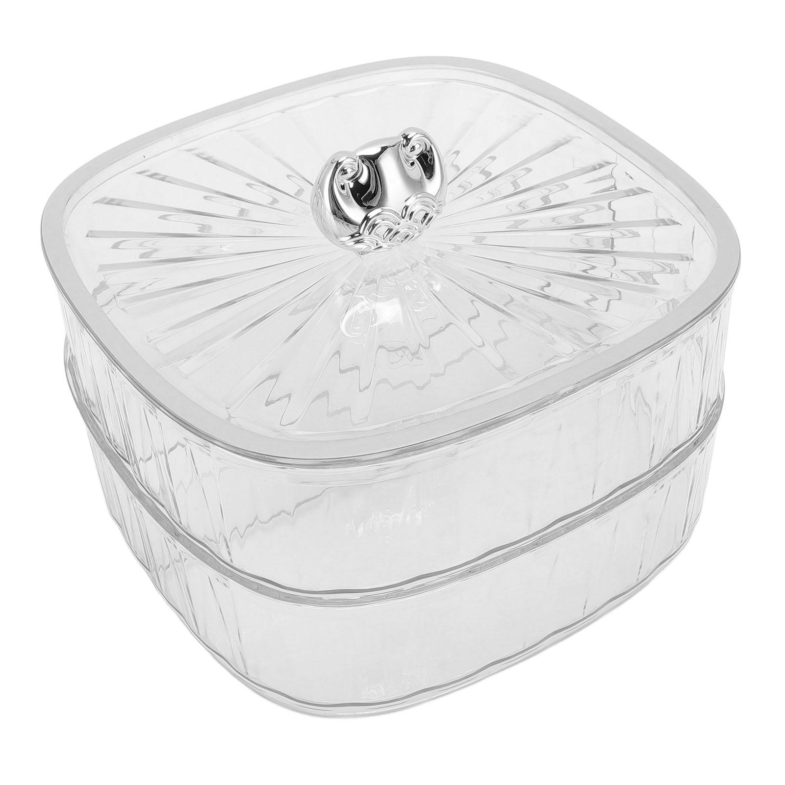 Поднос для закусок, 2-слойный, разделенный, прозрачный, прочный, пластиковый, сервировочный поднос для конфет, сухофруктов
Поднос для закусок, 2-слойный, разделенный, прозрачный, прочный, пластиковый, сервировочный поднос для конфет, сухофруктов