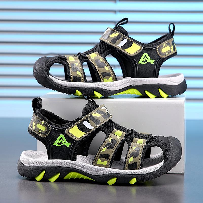 Новые сандалии Детские сандалии Мальчиковые сандалии с закрытым носком Спортивные сандалии Детские Нескользящие Пляжная обувь с пряжкой 39
Новые сандалии Детские сандалии Мальчиковые сандалии с закрытым носком Спортивные сандалии Детские Нескользящие Пляжная обувь с пряжкой 39