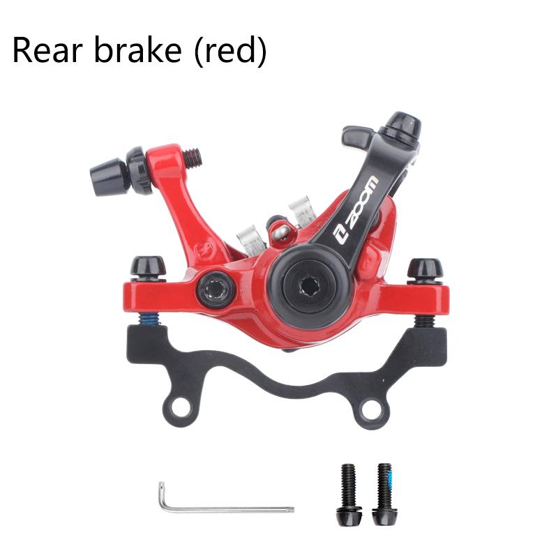 ZOOM DB680 Bicycle Brakes Mtb Mechanical Disc Brake Set For Mountain Bike Electric Scooter Caliper With Rotor 160mm Cycling red rear Brake
ZOOM DB680 Bicycle Brakes Mtb Mechanical Disc Brake Set For Mountain Bike Electric Scooter Caliper With Rotor 160mm Cycling red rear Brake
