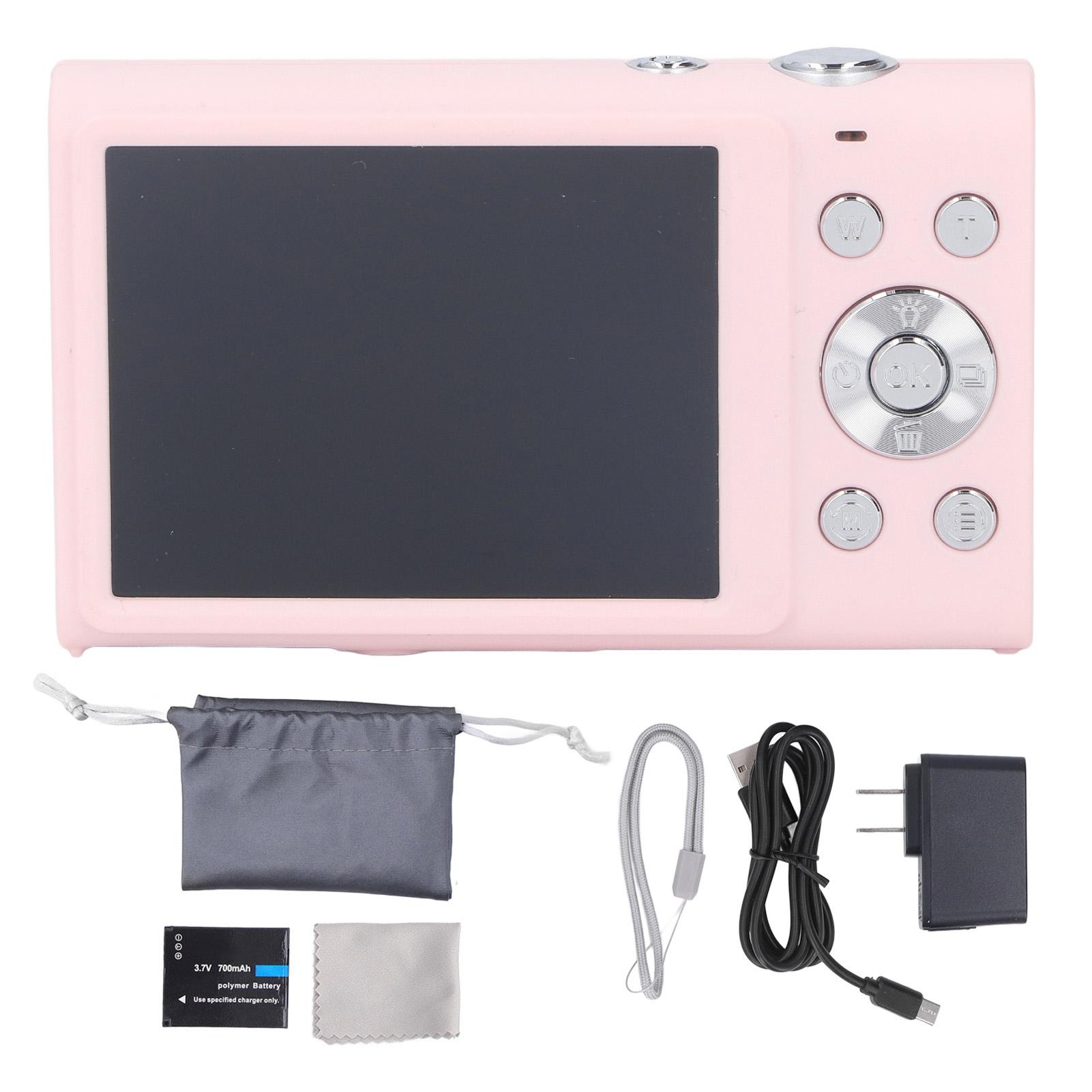4K Digital Camera 48MP 2.8 Inch IPS HD Screen 16X Zoom Autofocus Anti Shake Pocket Vlogging Camera EU Plug білий
4K Digital Camera 48MP 2.8 Inch IPS HD Screen 16X Zoom Autofocus Anti Shake Pocket Vlogging Camera EU Plug білий