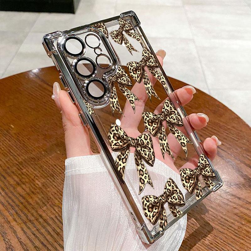 Leopard Print Bow Pattern Plating Phone Case For Samsung Galaxy S26 S25 S24 S23 S22 Ultra Plus S21 FE Back Cover Galaxy S21 FE 5G
Leopard Print Bow Pattern Plating Phone Case For Samsung Galaxy S26 S25 S24 S23 S22 Ultra Plus S21 FE Back Cover Galaxy S21 FE 5G