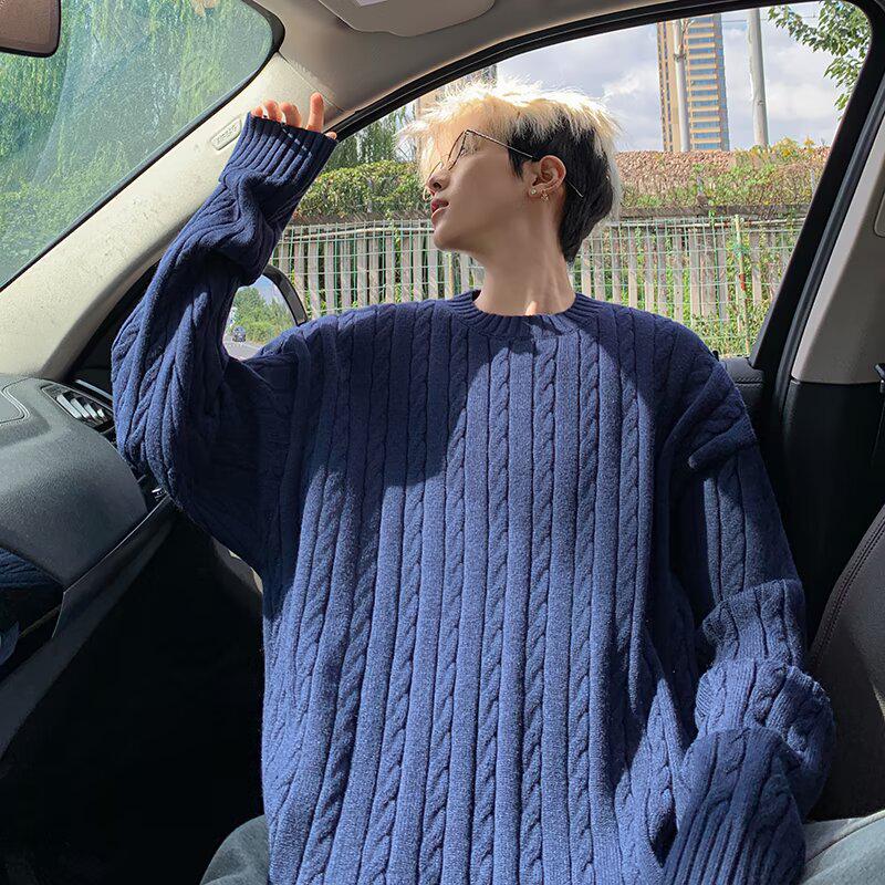 Men s Trendy Crew Neck Sweater - Autumn Winter 2024 Slim Fit Knitwear Top M синій/глибокий
Men s Trendy Crew Neck Sweater - Autumn Winter 2024 Slim Fit Knitwear Top M синій/глибокий