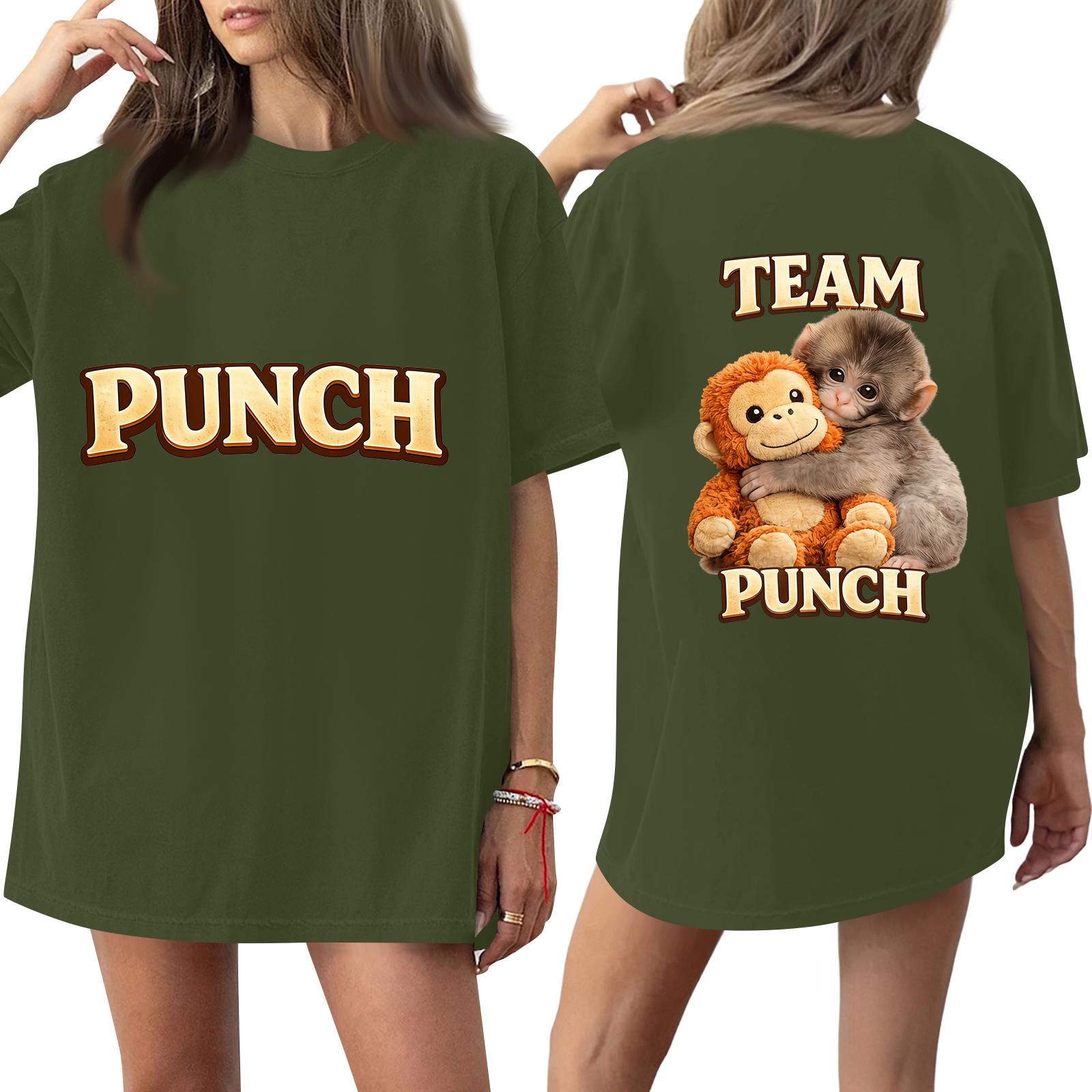 Women s Casual Fashion Round Neck Monkey Print Short Sleeve T-Shirt Top L
Women s Casual Fashion Round Neck Monkey Print Short Sleeve T-Shirt Top L