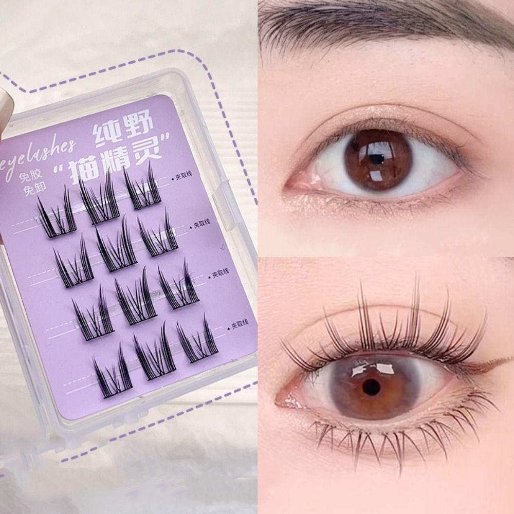 Sweet Self-adhesive Lash Clusters Makeup Glue Free Fake Lashes False Eyelash Clusters Makeup Tool Cat
Sweet Self-adhesive Lash Clusters Makeup Glue Free Fake Lashes False Eyelash Clusters Makeup Tool Cat