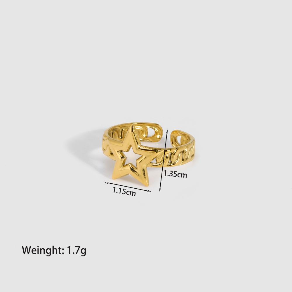 Women s High-End Titanium Steel Heart Ring - European & American Niche Design
Women s High-End Titanium Steel Heart Ring - European & American Niche Design